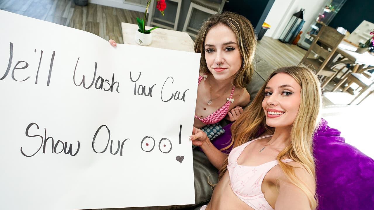 Stepsis And Her Friend Have A Bikini Carwash - S7:E10 featuring Daisy Fox, Emily Jade, Jodie Johnson